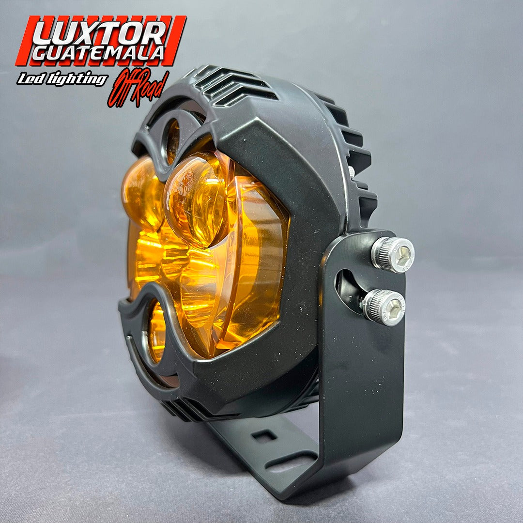 Neblinera Láser Luxtor Amarilla 5.5 Pulgadas