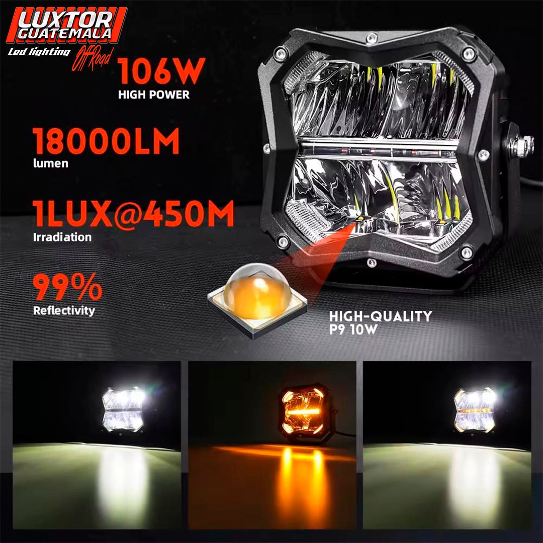 Neblinera Luxtor 5x5 Big Explorer