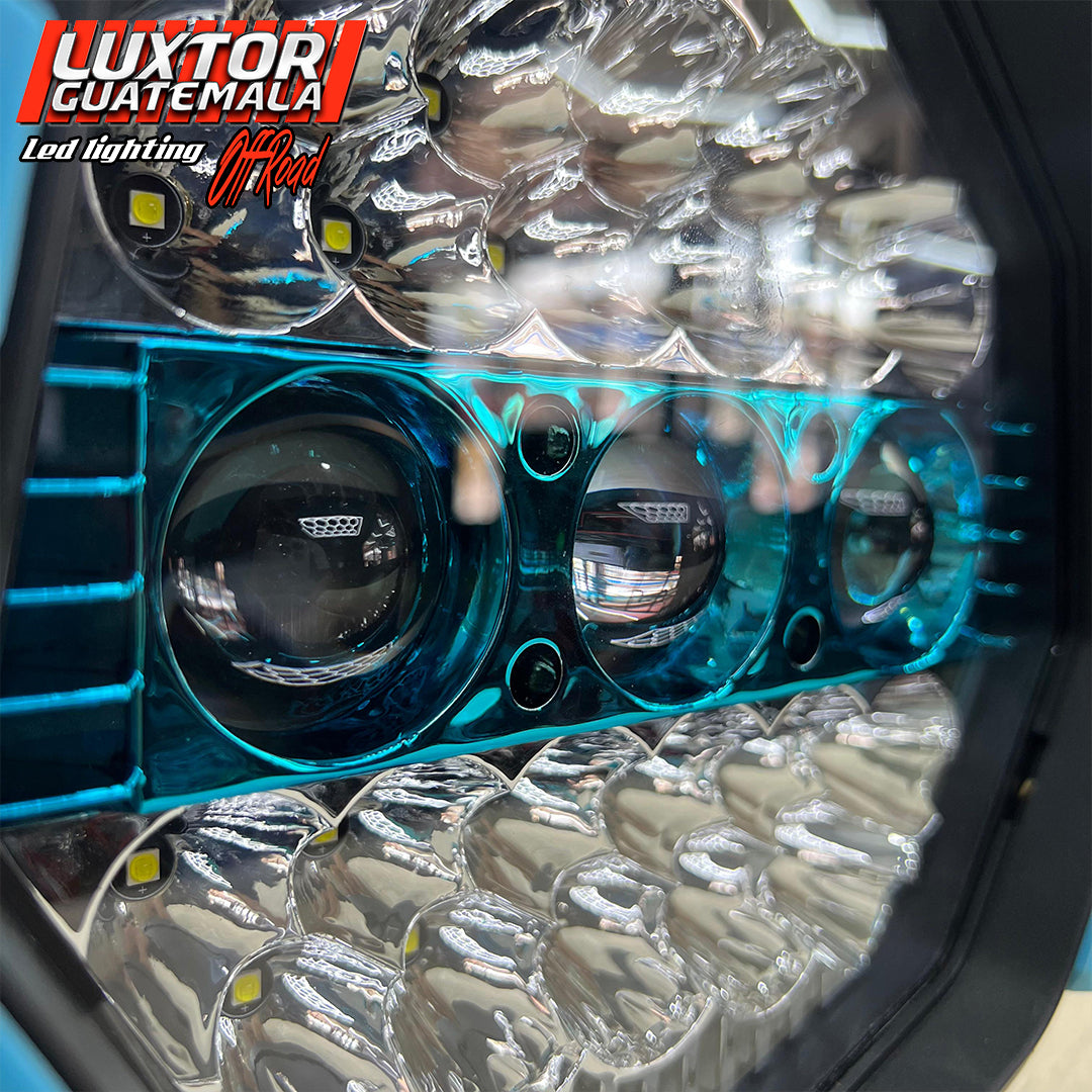 Neblineras Luxtor Triple Lupa Láser 9"