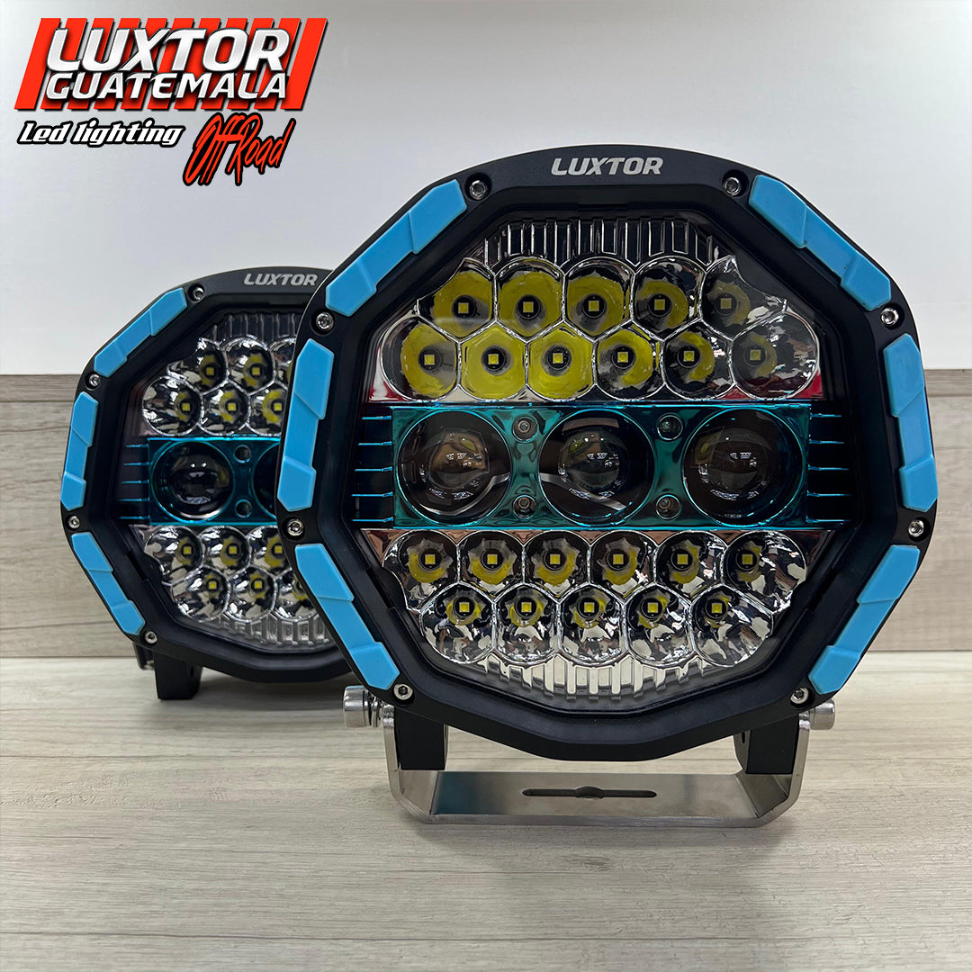 Neblineras Luxtor Triple Lupa Láser 9"