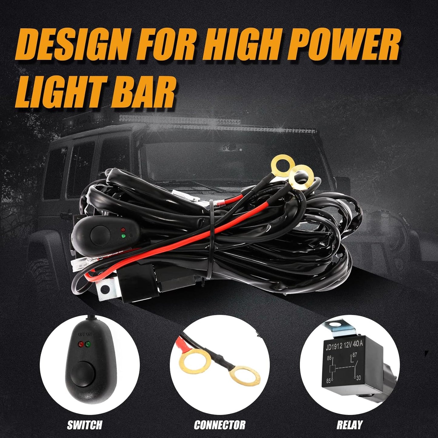Arnés de Cableado Auxbeam® Universal
