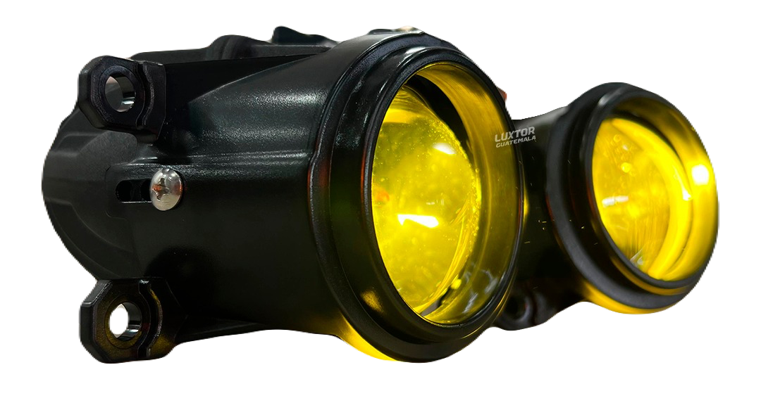 Neblinera Proyector 2.0 Amarilla Luxtor