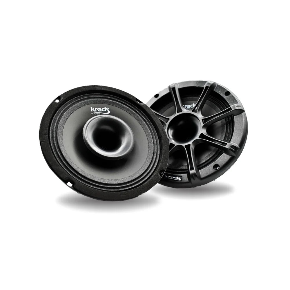 Bocinas Redondas Krack Audio 200W de 6" Pulgadas