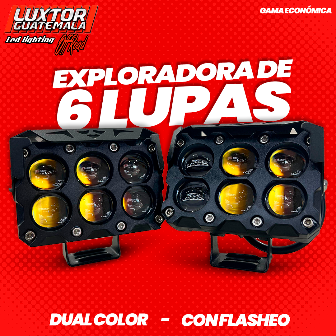 Exploradoras Led Dual Color