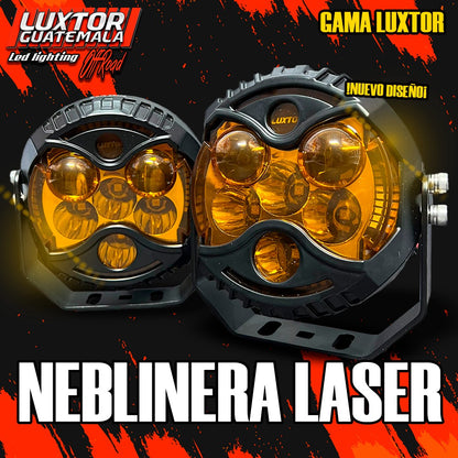 Neblinera Láser Luxtor Amarilla 5.5 Pulgadas