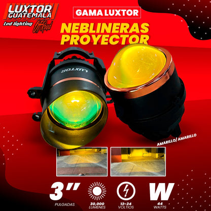 Neblinera Proyector 3 Pulgadas Blanca