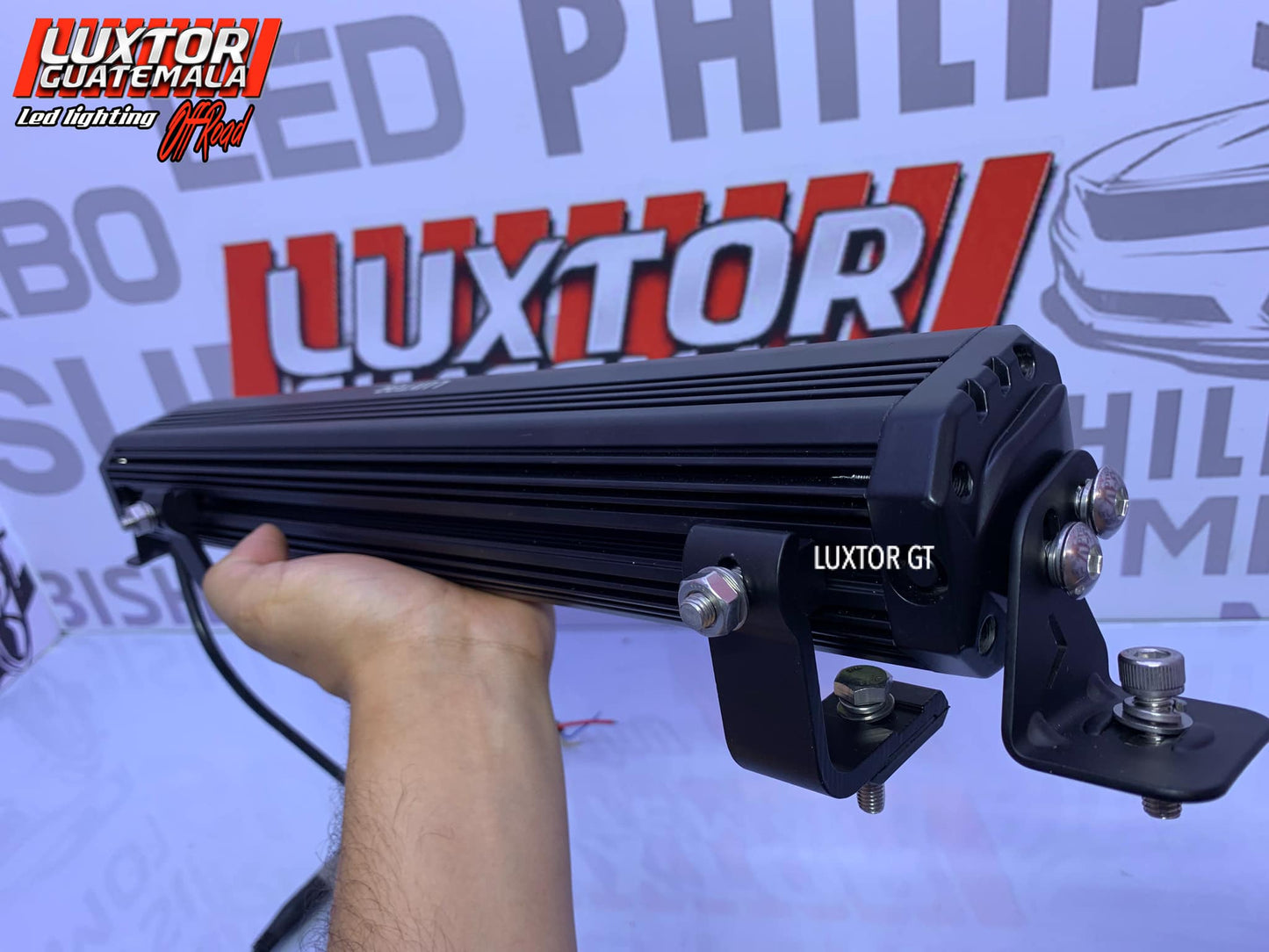 Barra LED Luxtor® 22" con DRL Ámbar y Blanco