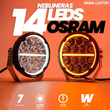 Neblinera Led Luxtor 14 Leds Osram®