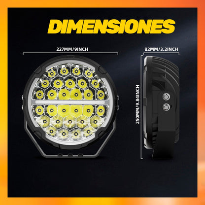 Neblinera 30 Leds Osram® Luxtor