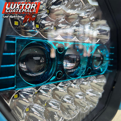 Neblineras Luxtor Triple Lupa Láser 9"