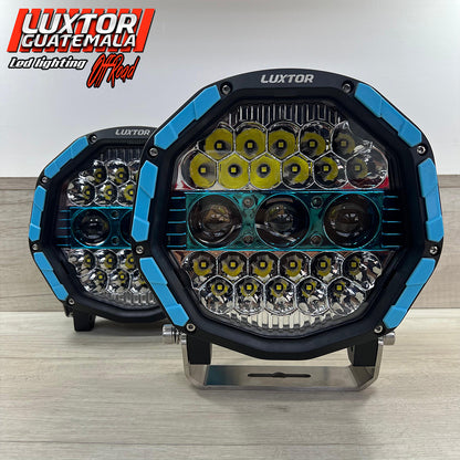 Neblineras Luxtor Triple Lupa Láser 9"