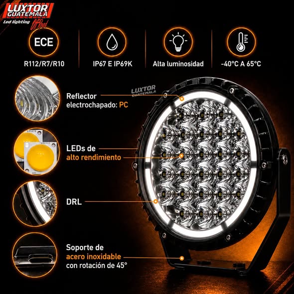 Neblinera LED Luxtor® STRYKER