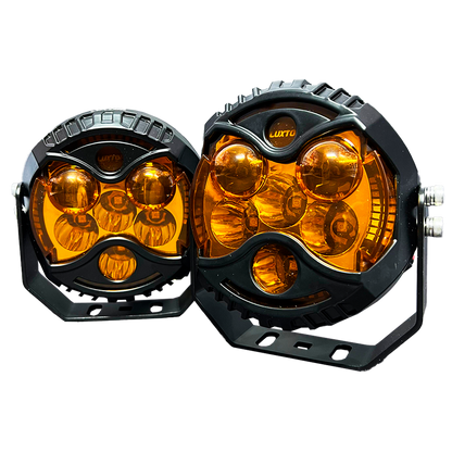Neblinera Láser Luxtor Amarilla 5.5 Pulgadas