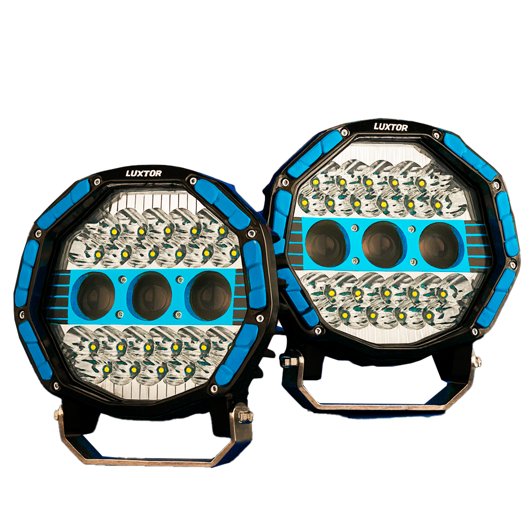 Neblineras Luxtor Triple Lupa Láser 9"