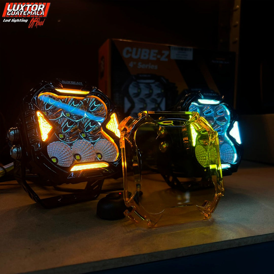 Auxbeam® Cube Z 4" Pulgadas con DRL