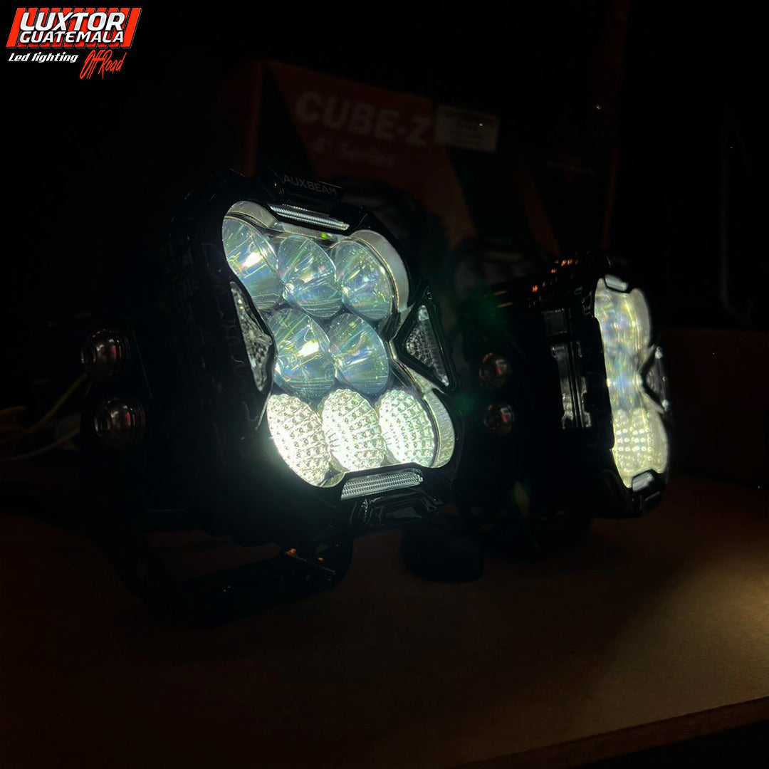 Auxbeam® Cube Z 4" Pulgadas con DRL