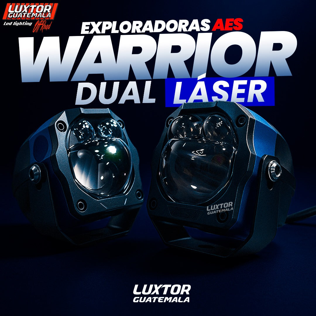 Exploradoras Warrior 2.0 Dual Laser AES