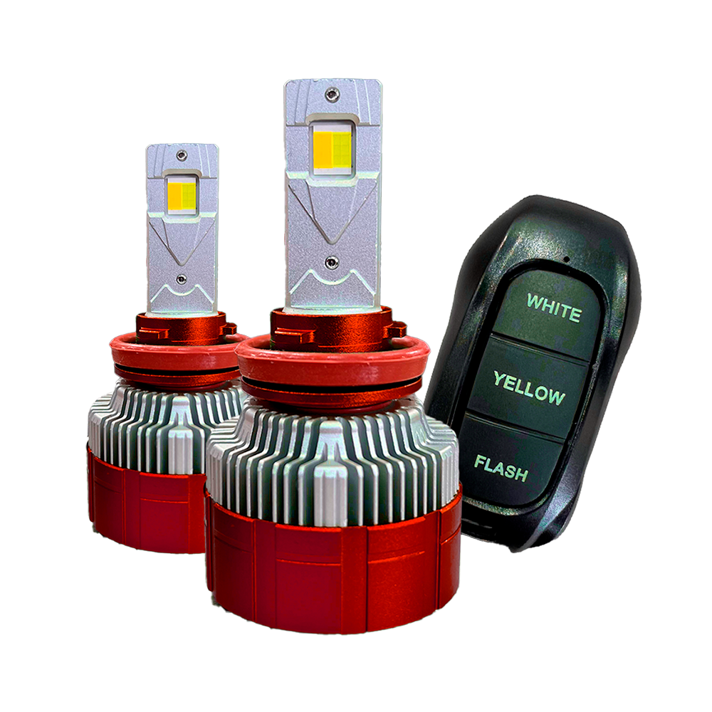 Bombillas Led Luxtor H11 K14 Dual Color